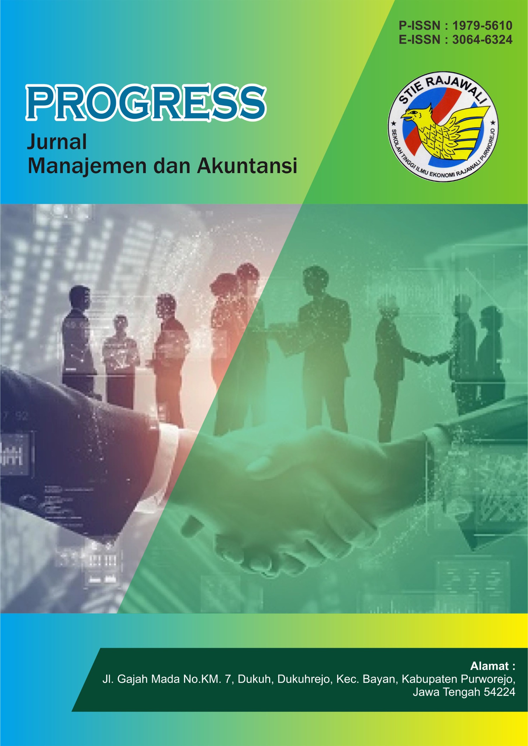 					View Vol. 19 No. 1 (2026): Progress : Jurnal Manajemen dan Akuntansi
				
